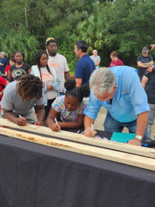 Davis-Okonkwo & Fields Wall Raising